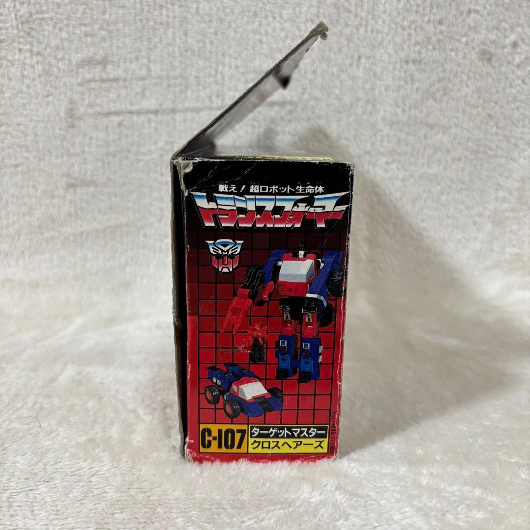 【希少品】旧タカラ トランスフォーマー C-107 クロスヘアーズ 80s