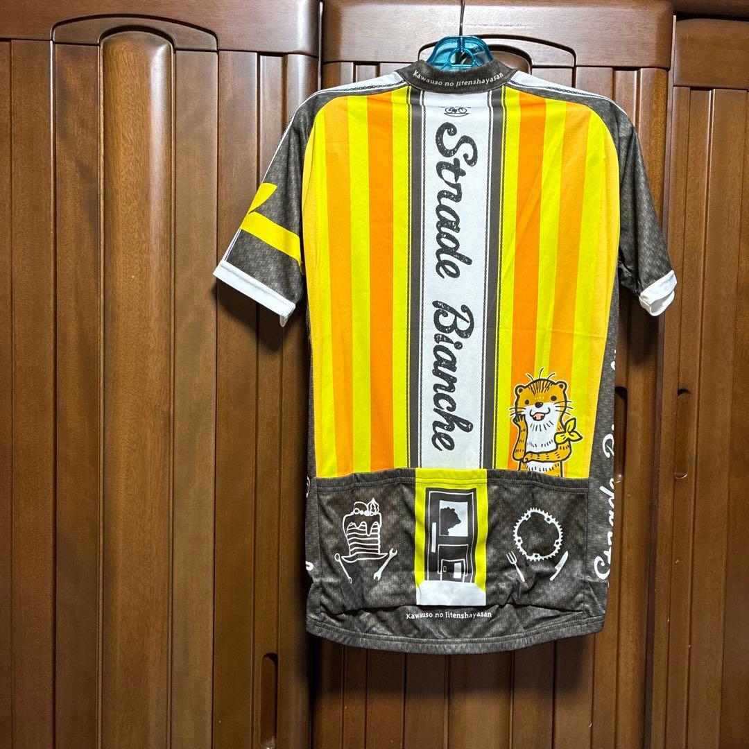 かわうその自転車屋さん サイクルジャージ Lサイズ 【新品タグ付未使用品】