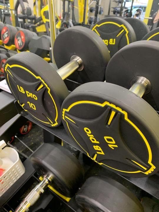 TPUダンベル　10kg 2個　計20㎏