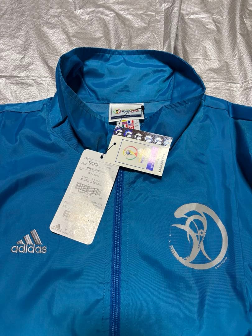 【未使用タグ付き】00s adidas 日韓ワールドカップ　コーチジャケット