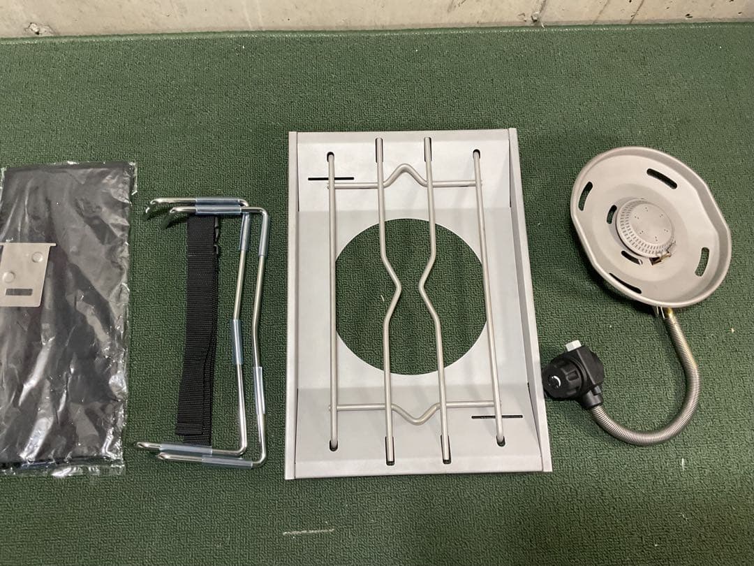 美品 フラットバーナー 艶消し加工 スノーピーク  peak