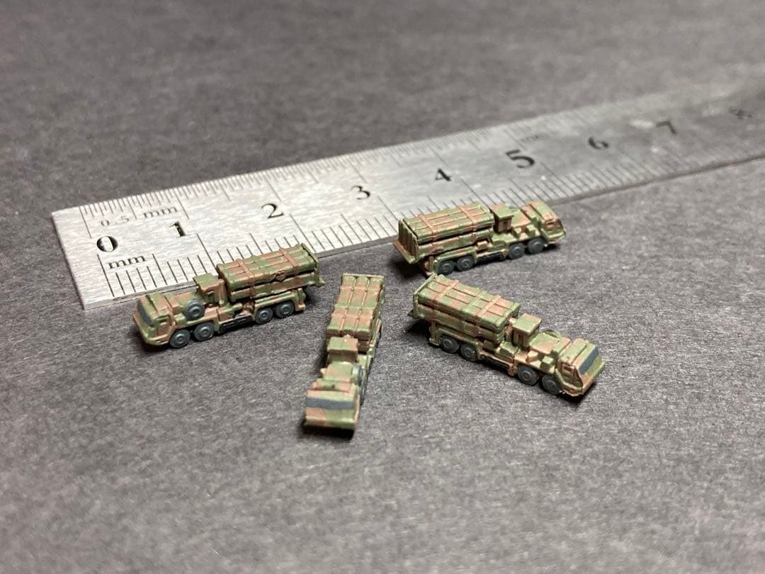 【完成品 44台】1/700 陸上自衛隊 車両セット1 (ピットロード)