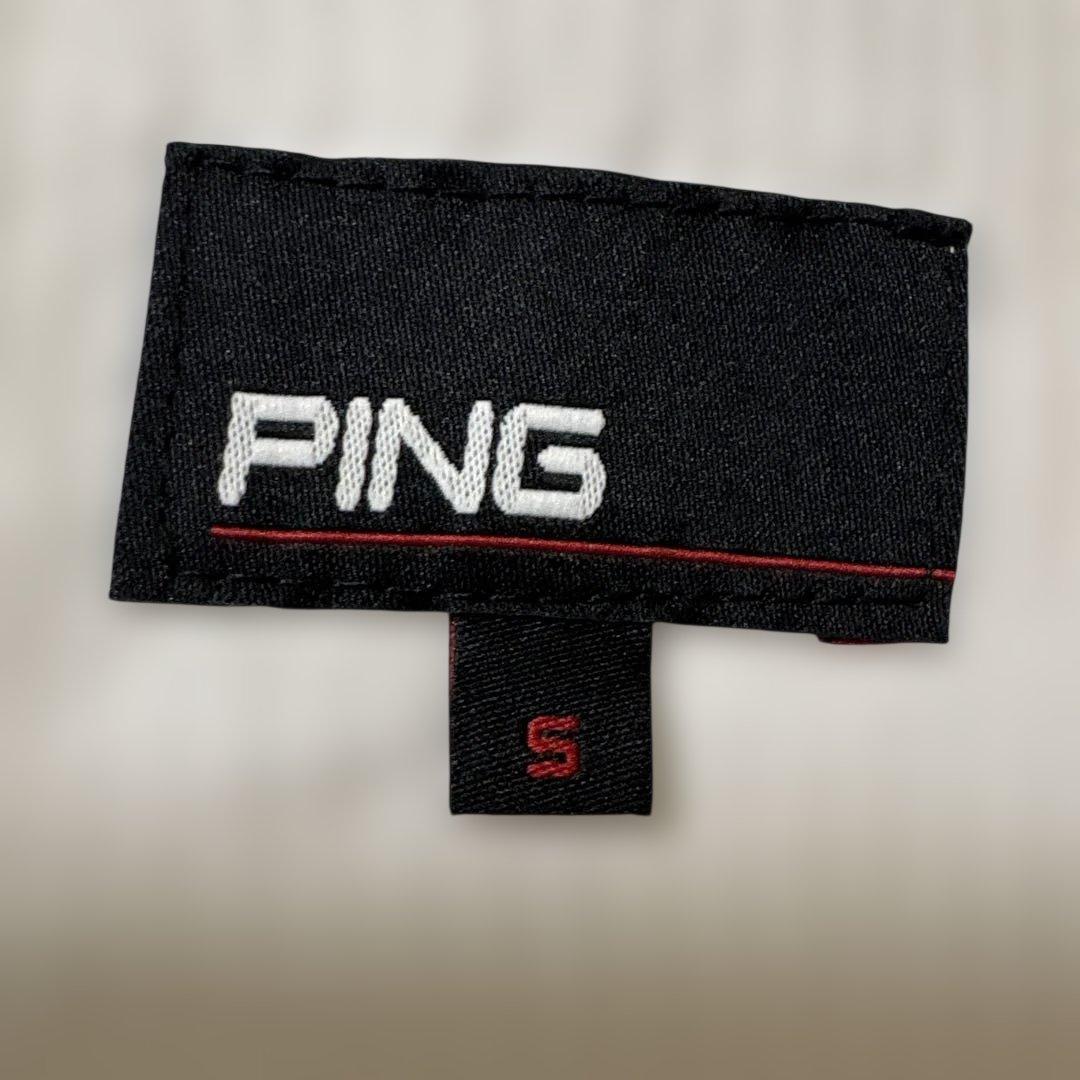 美品☆PING ピン ロゴ入り ストレッチパンツ ゴルフウェア レディース