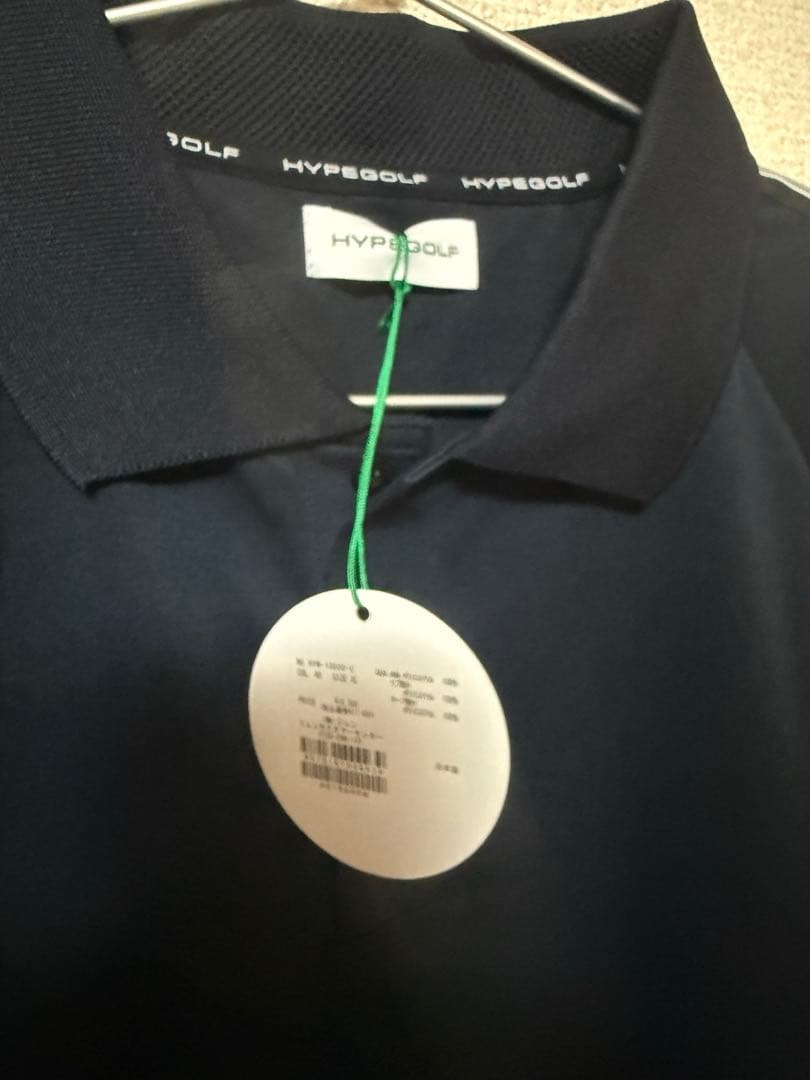 【未使用】HYPEGOLF SYMBEGA ネイビー ポロシャツ