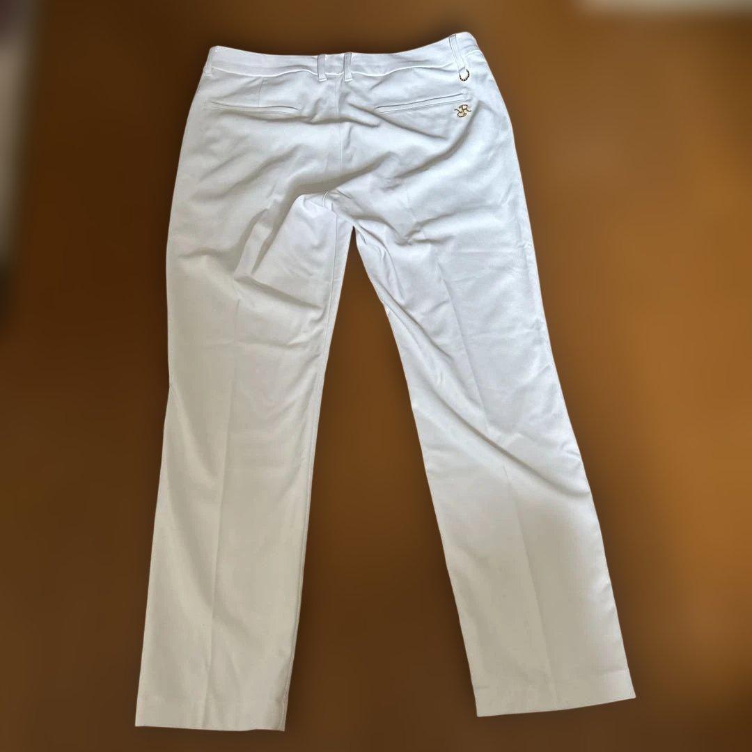 レザレクション　白　パンツ　ゴルフ　XLサイズ　春夏
