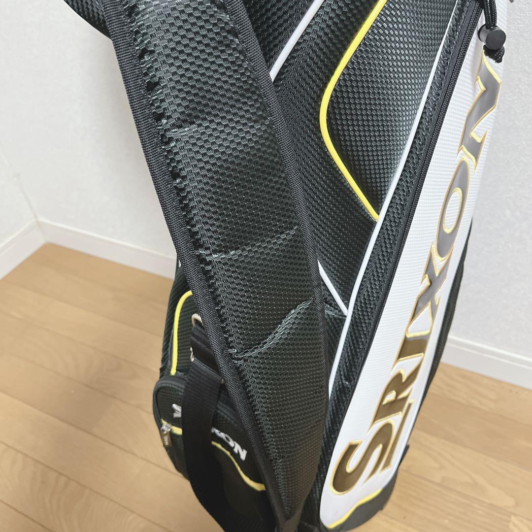 K124 SRIXON スリクソン キャディバッグ ブラックイエロー