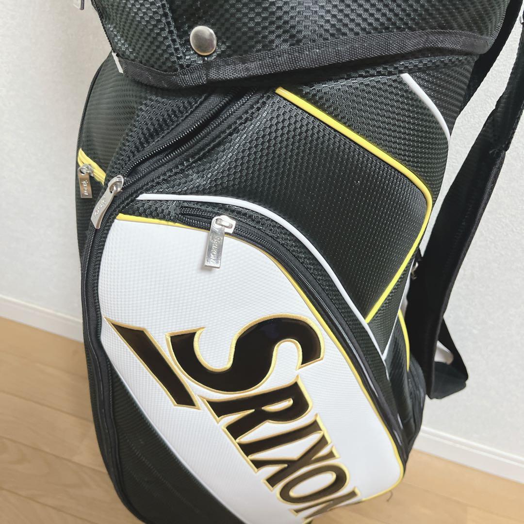 K124 SRIXON スリクソン キャディバッグ ブラックイエロー