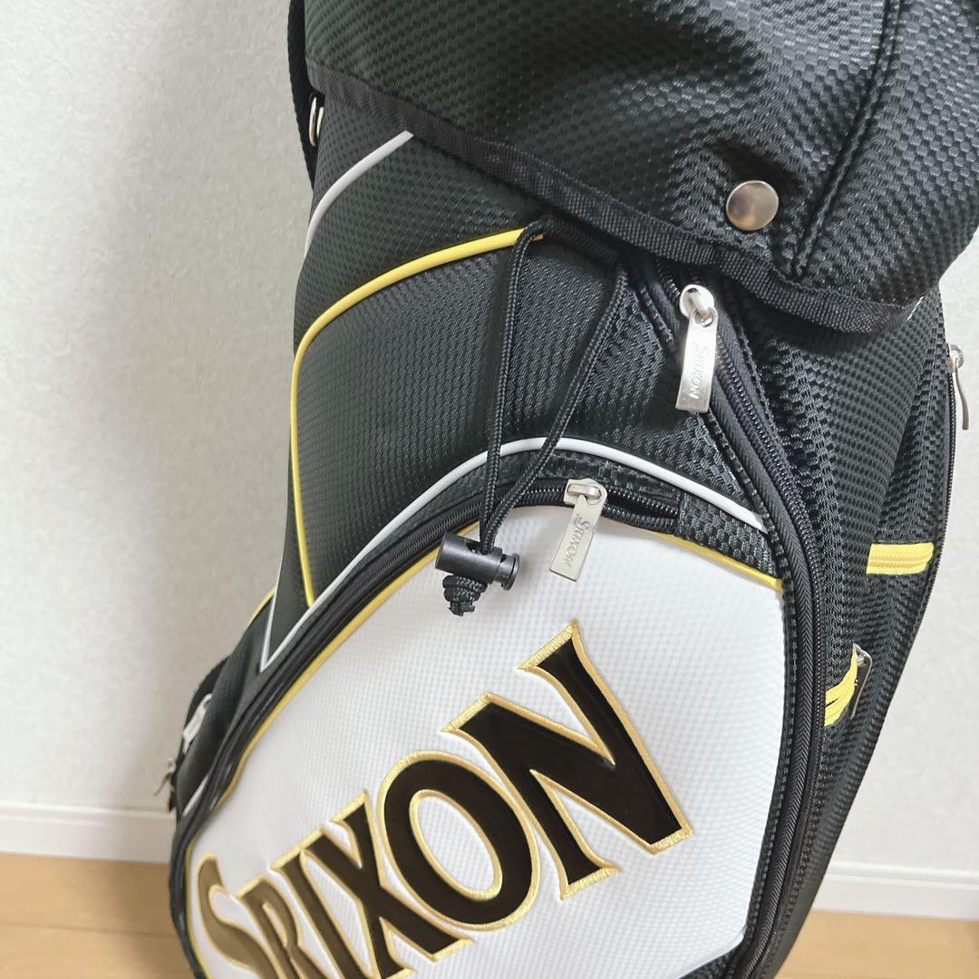 K124 SRIXON スリクソン キャディバッグ ブラックイエロー