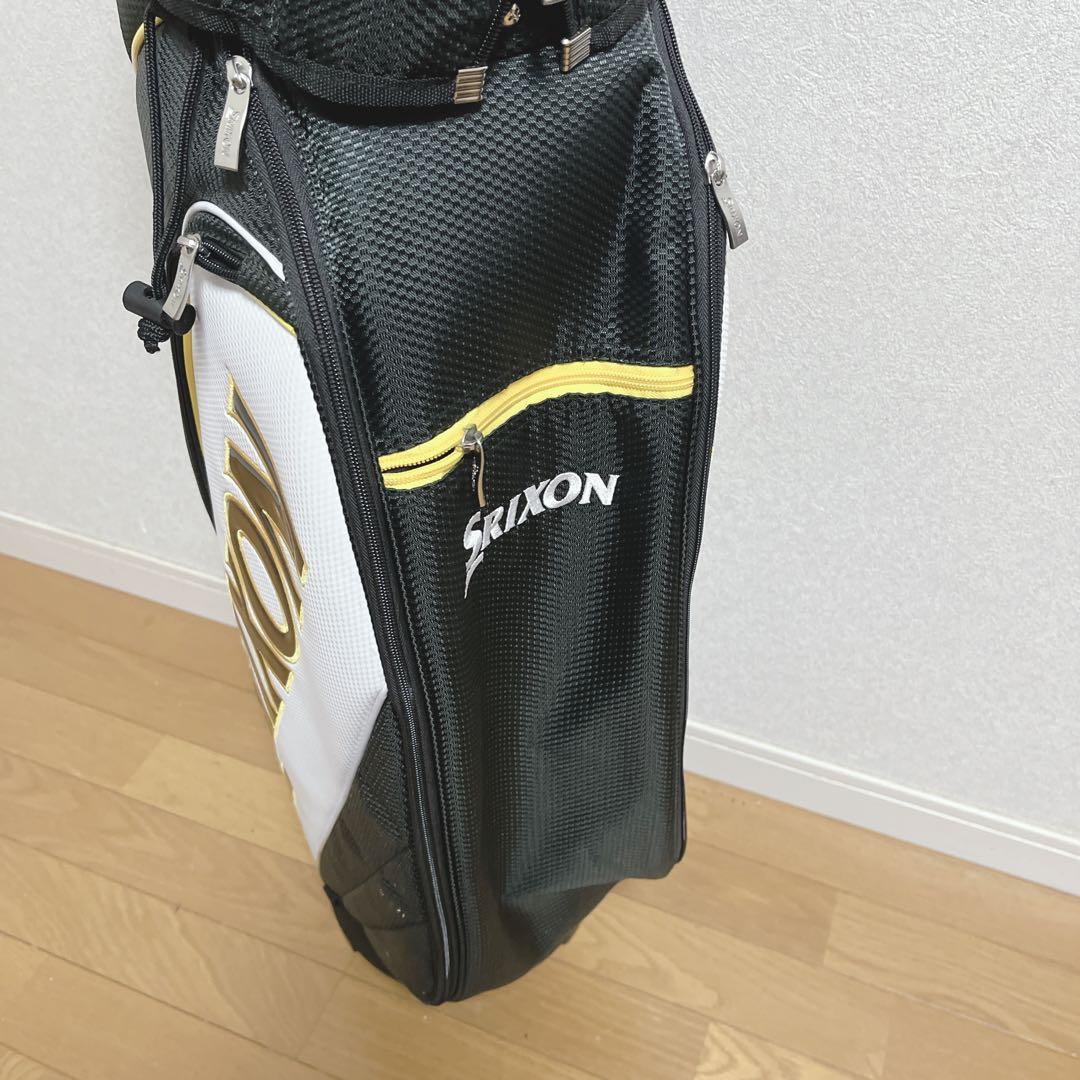 K124 SRIXON スリクソン キャディバッグ ブラックイエロー