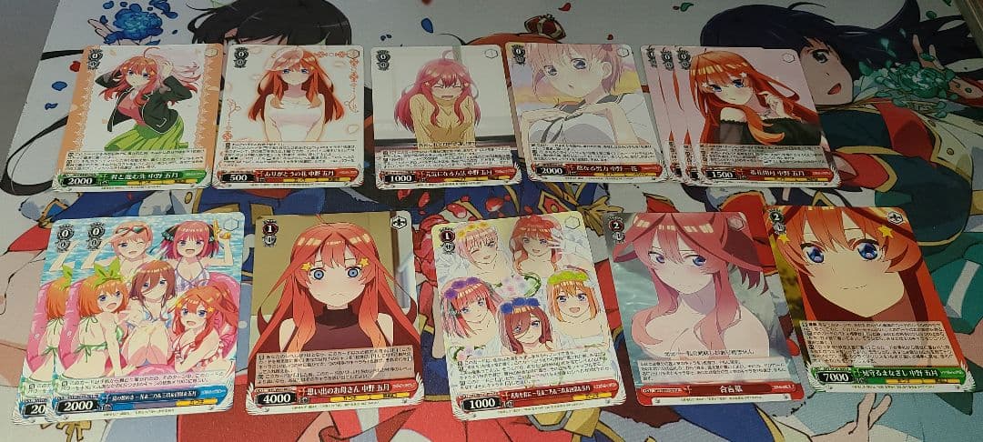 ヴァイスシュヴァルツ 五等分の花嫁 五月軸８扉デッキ