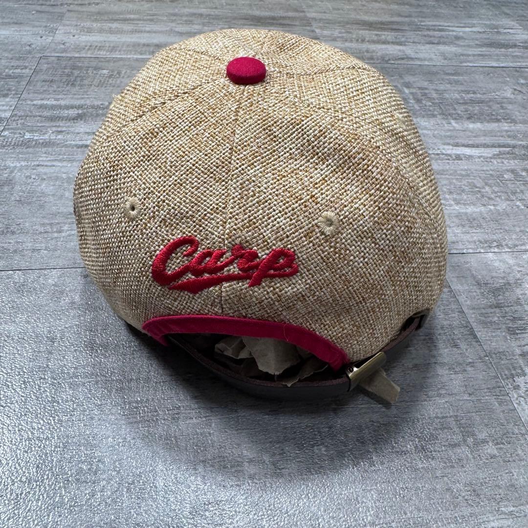 希少　広島東洋カープ　Cロゴ キャップ リネン　レア