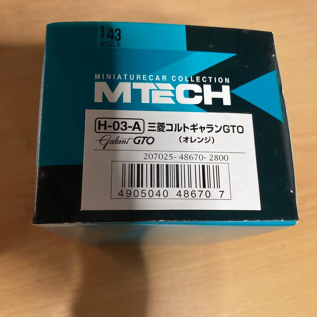 MTECH Galant GTO オレンジ 1/43スケール