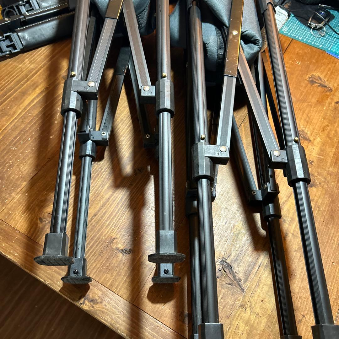 ケンカリColeman 2wayチェア 2脚セット グレー　カスタム