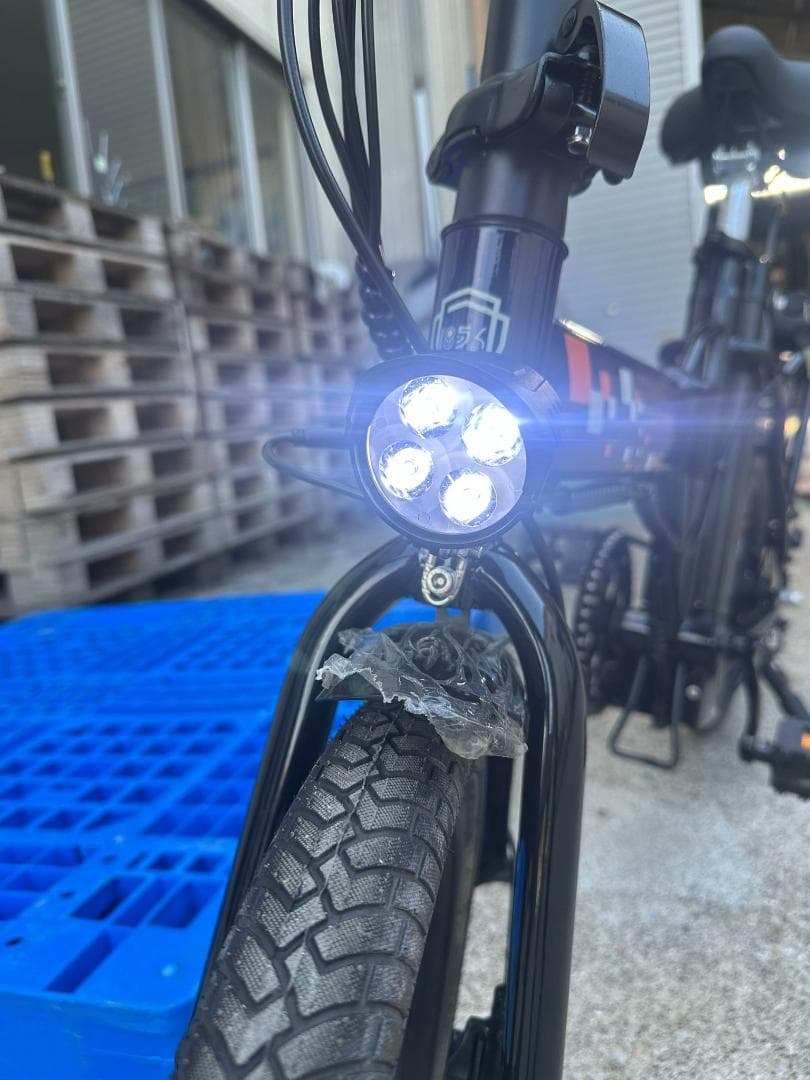 大人用折りたたみ電動自転車 350Wモーター搭載 16インチ LCDディスプレイ