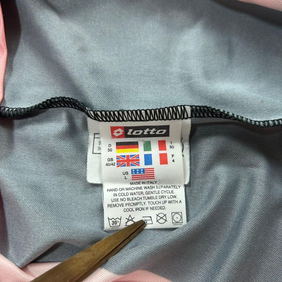 ユヴェントス ピンク七分袖ゴールキーパーユニフォーム lotto