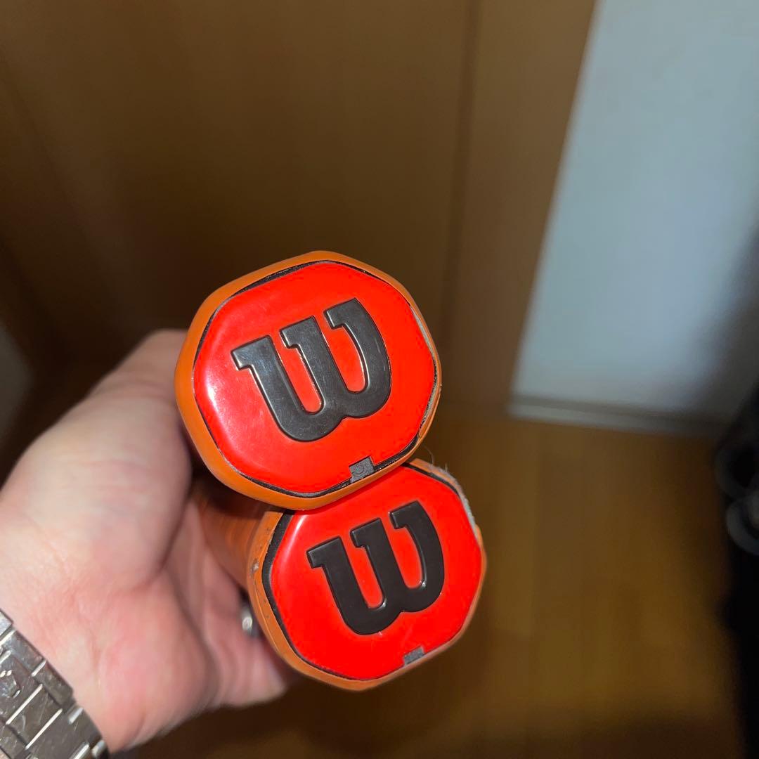 Wilson Pro staff v14テニスラケット2本セット ラケットバック