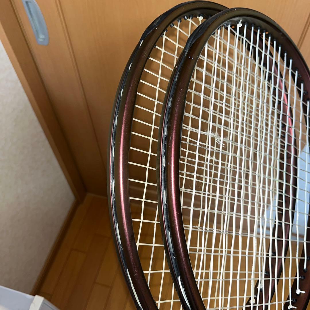 Wilson Pro staff v14テニスラケット2本セット ラケットバック