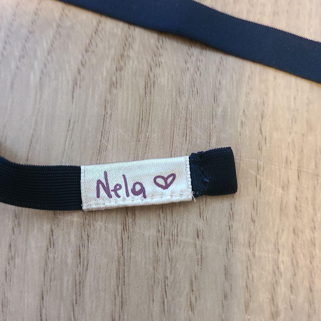 チャコット　Nelaライン　巻きスカート　ラメ付きネイビー