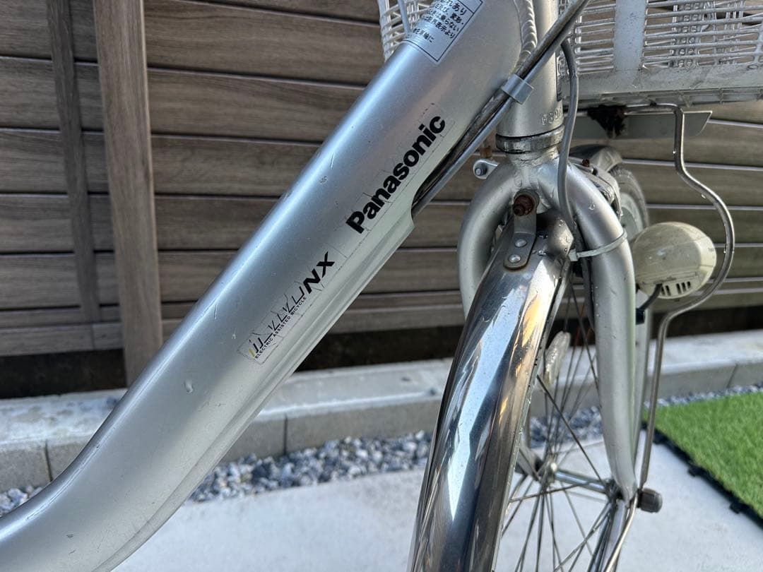 Panasonic ビビ・LX 電動アシスト自転車 シルバー