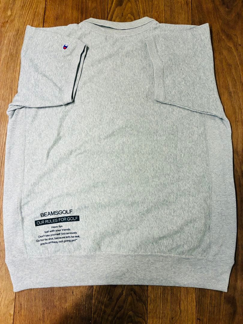 BEAMS GOLF チャンピオン別注 リバースウィーブスウェット