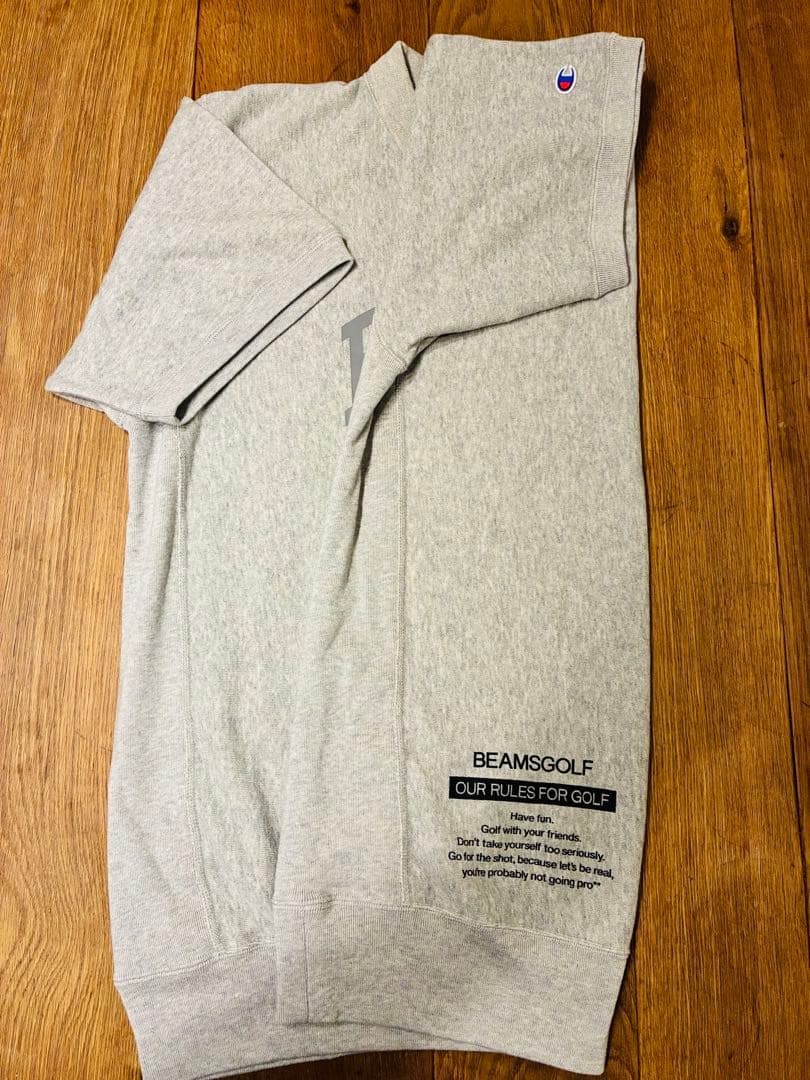 BEAMS GOLF チャンピオン別注 リバースウィーブスウェット