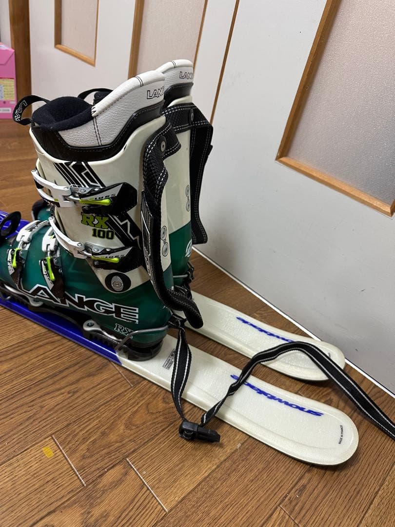 2セット SALOMON スキー板 99 cm, ブーツRX-100 24.5
