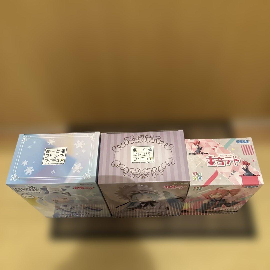 VOCALOIDフィギュアまとめ売り 初音ミク 重音テト 5個セット