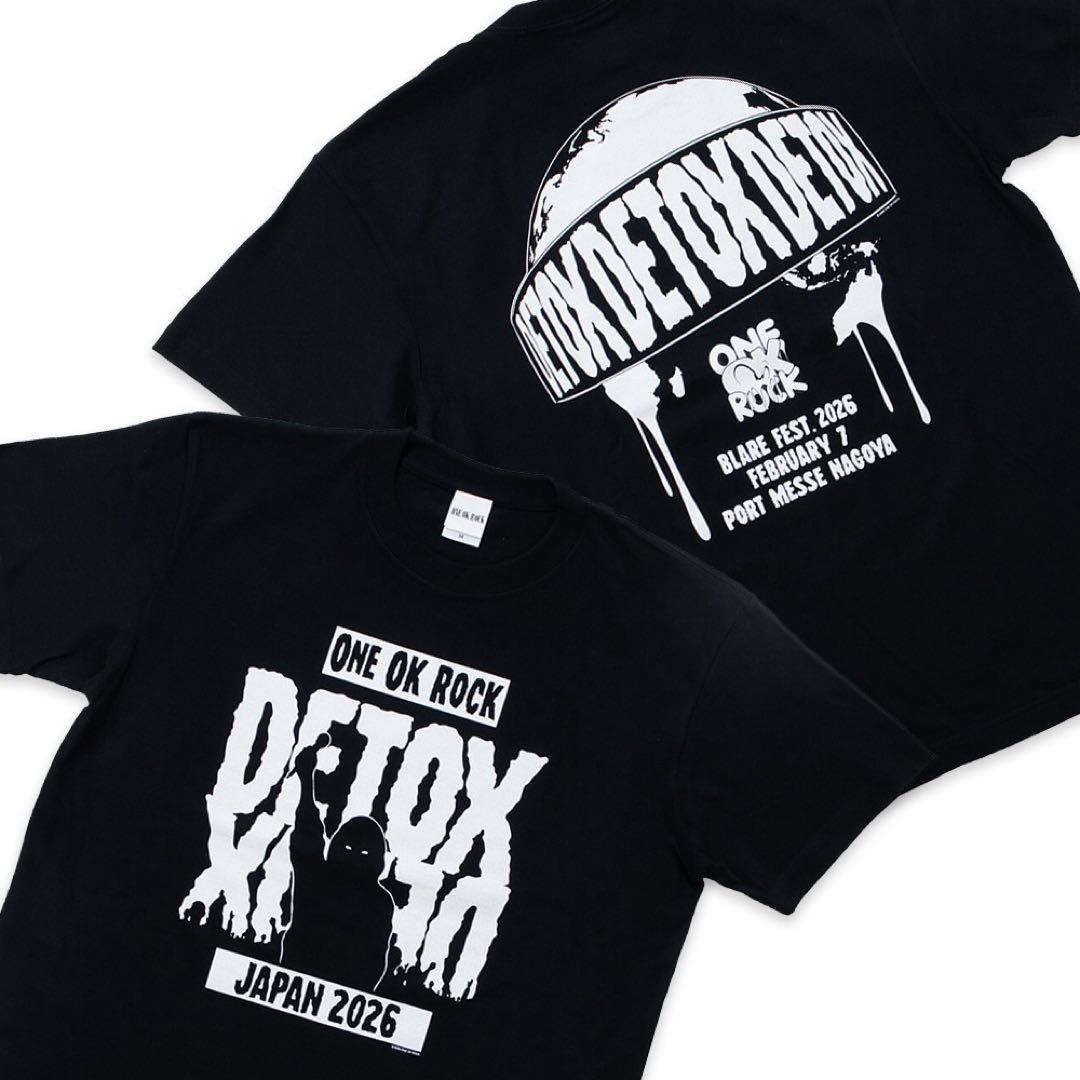 【新品未使用】ONE OK ROCK 2026 BLARE Tシャツ 黒