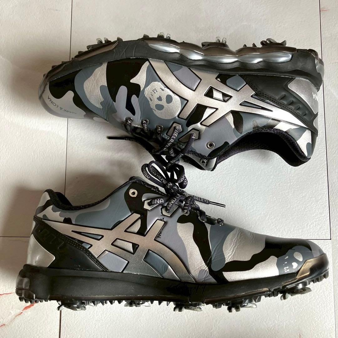 【美品】 マークアンドロナ アシックス ゴルフシューズ