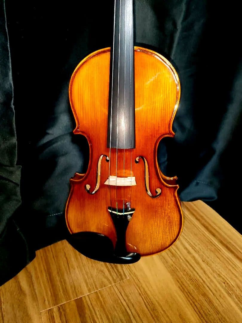 Bill Adler バイオリン4/4　製作者＆国不明 弓、松脂、肩当て付