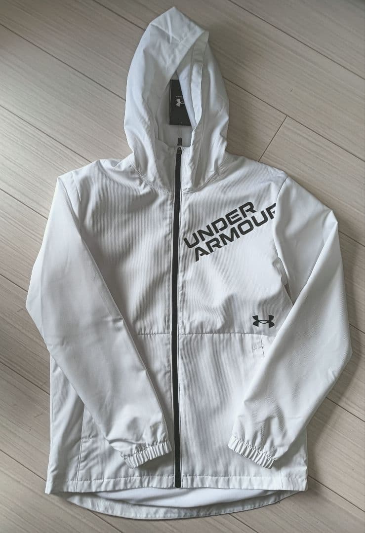 UNDER ARMOUR UA ライトウィンドジャケット MD ホワイト
