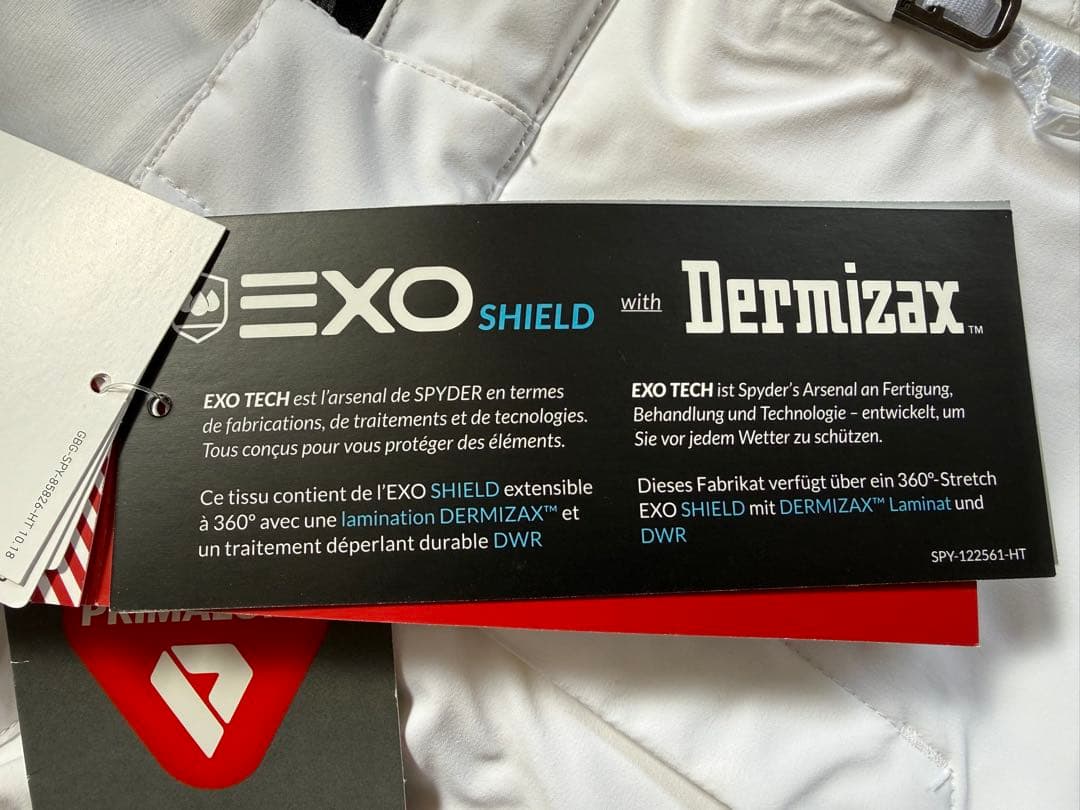 新品 Spyder WINTER PANTS スパイダー EXO SHIELD