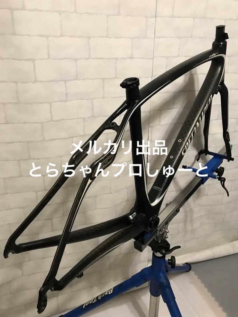 スペシャライズド　Ruby Proフレーム+スパカズボトルゲージ付