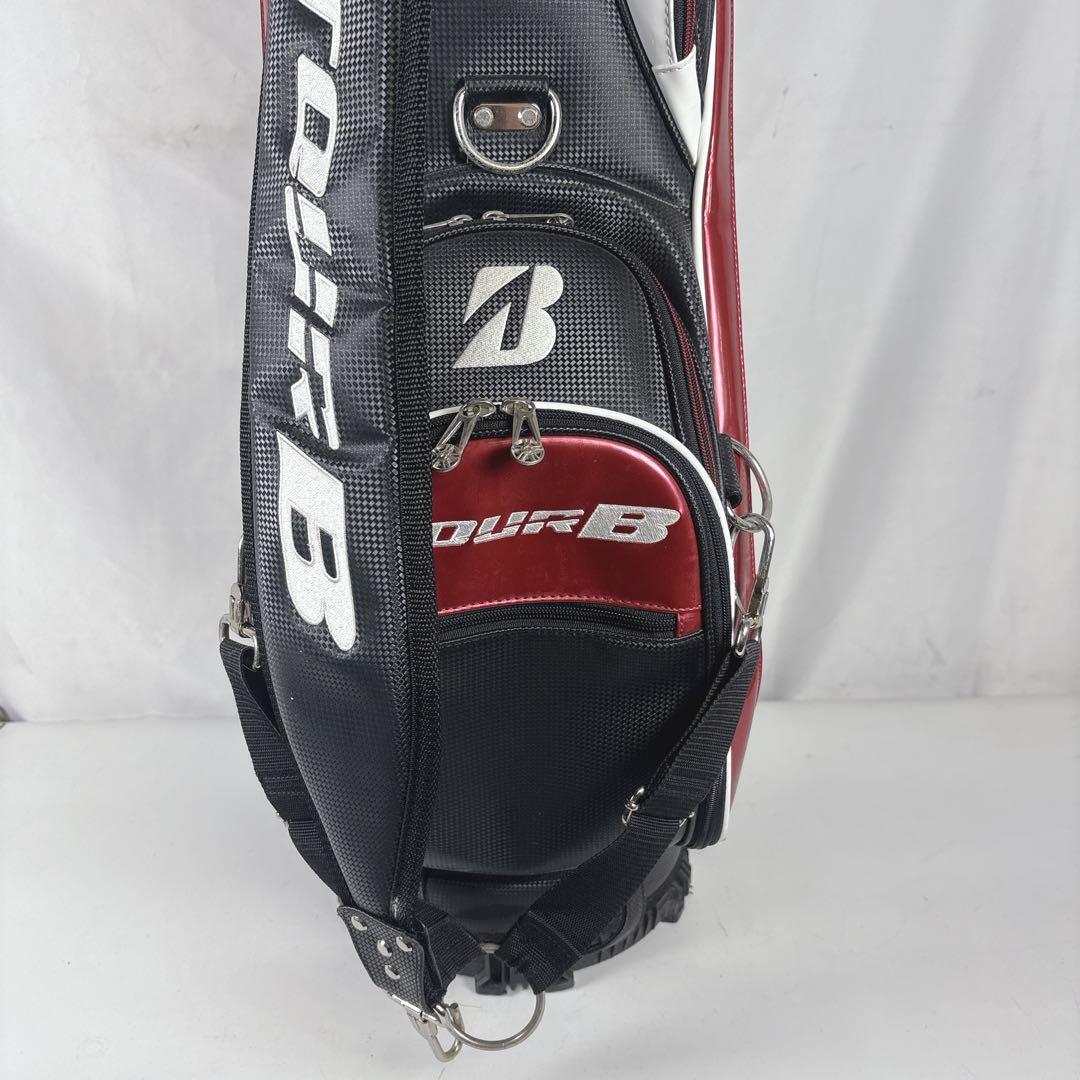 ブリヂストン TOUR B キャディバッグ 6分割 3点式 ツアーゴルフバッグ