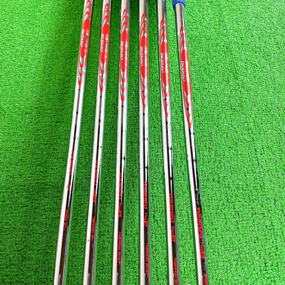 名器 タイトリスト CB 712 ６本 遠藤製作所 軟鉄 モーダス 120 S
