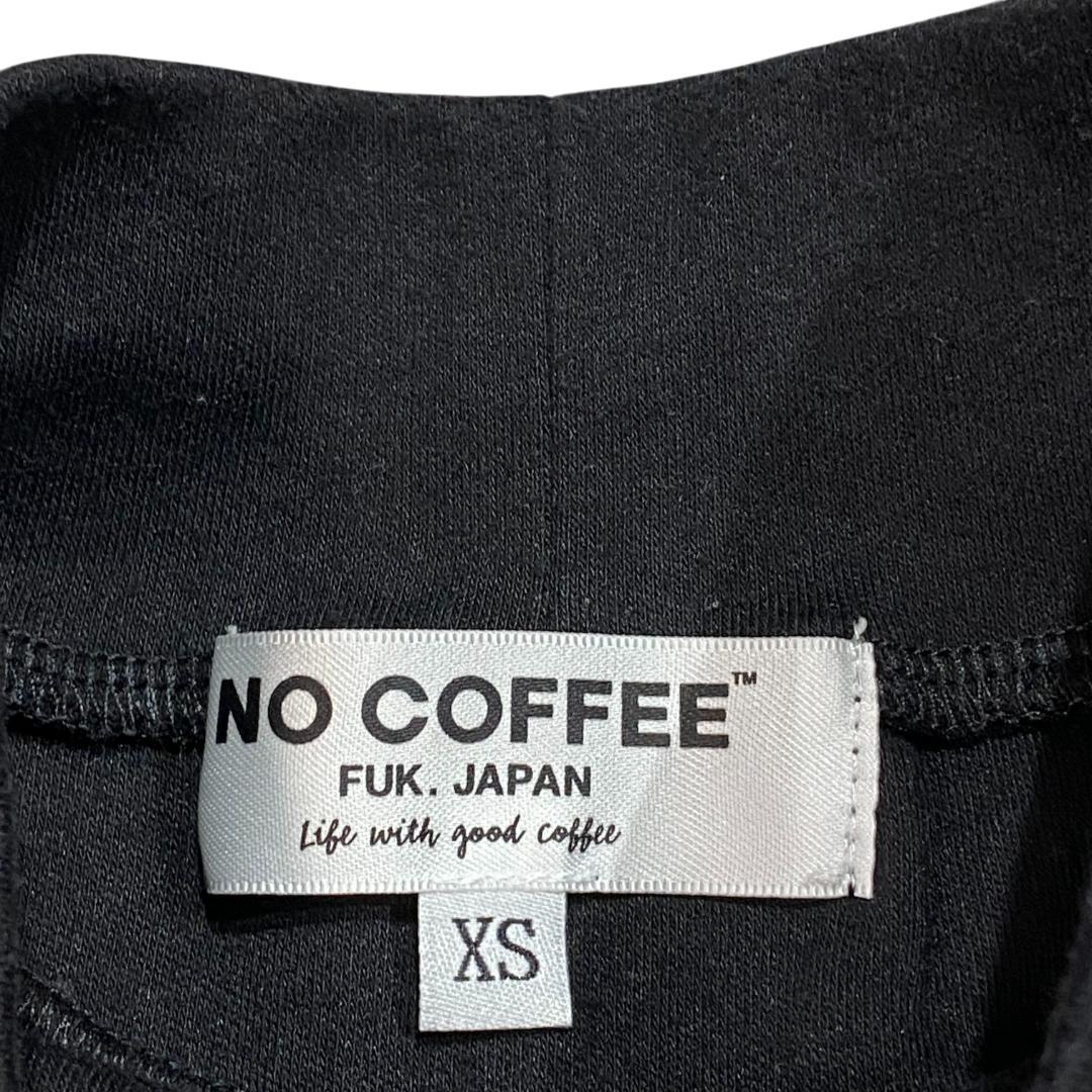 クラブハウス×NO COFFEE 半袖 モックネック シャツ XS ブラック
