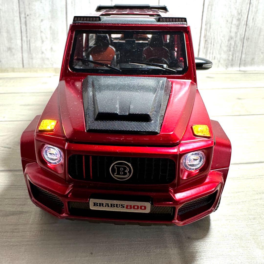 メルセデスベンツ ゲレンデ Gクラス G63 AMG ミニカー1/24 赤