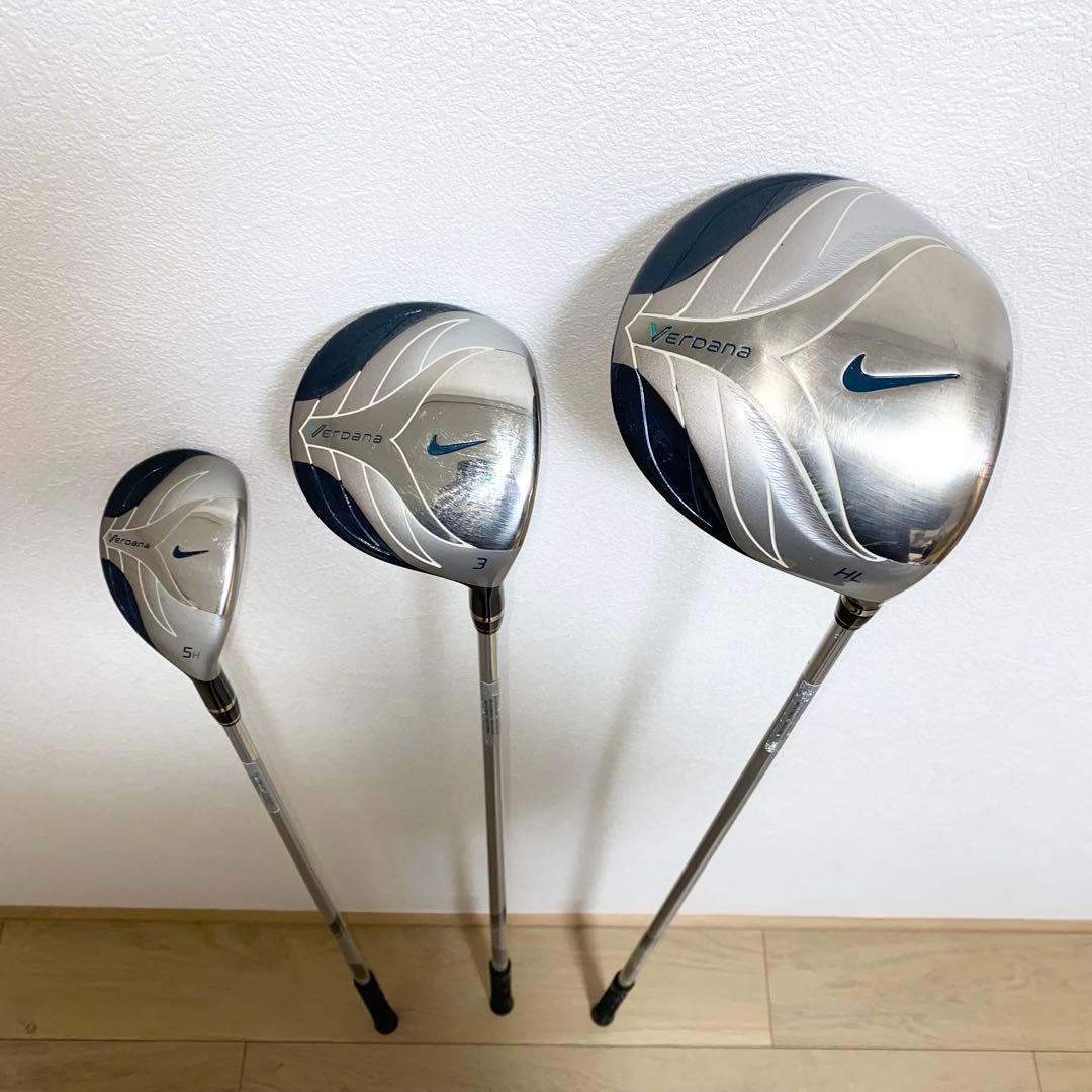 NIKE VERDANAレディース用ゴルフクラブセット☆初心者キャディバッグ付