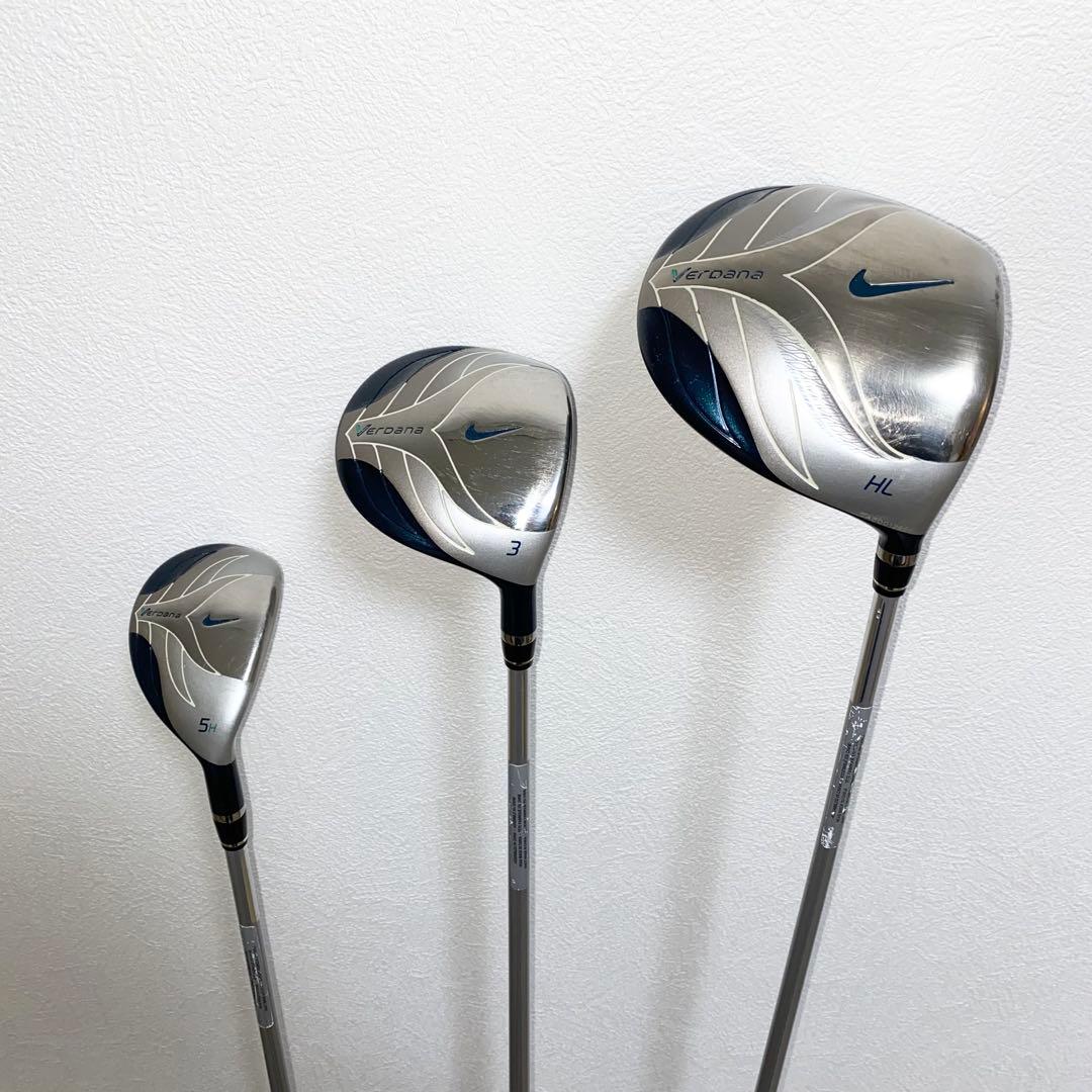NIKE VERDANAレディース用ゴルフクラブセット☆初心者キャディバッグ付