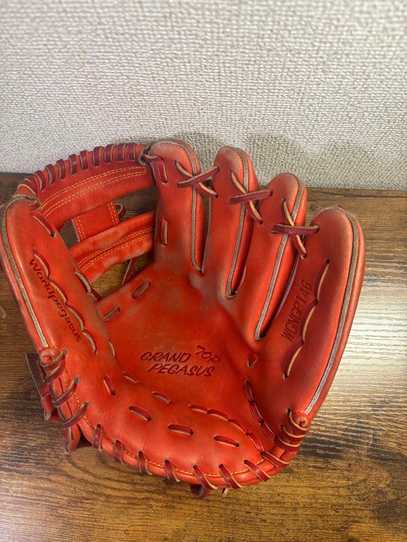 野球グローブ ワールドペガサス　軟式・硬式用