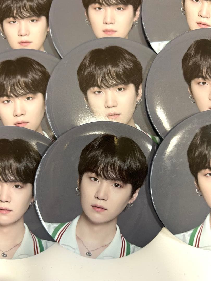 BTS SOWOOZOO ソウジュコン 缶バッジ SUGA ユンギ