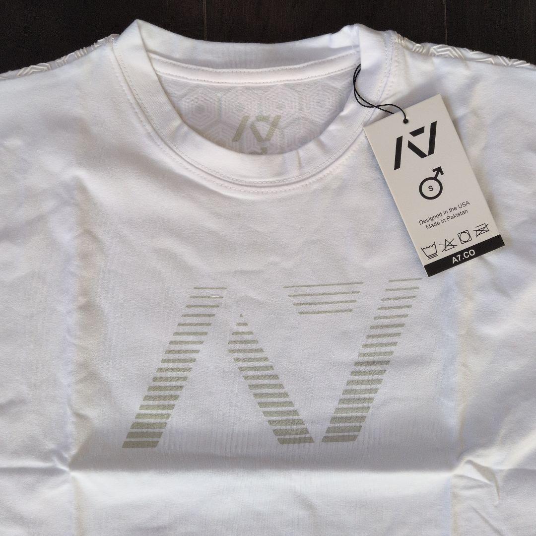 【新品未使用】A7　BarGrip キネティック　カーブドヘムTシャツ　メンズS