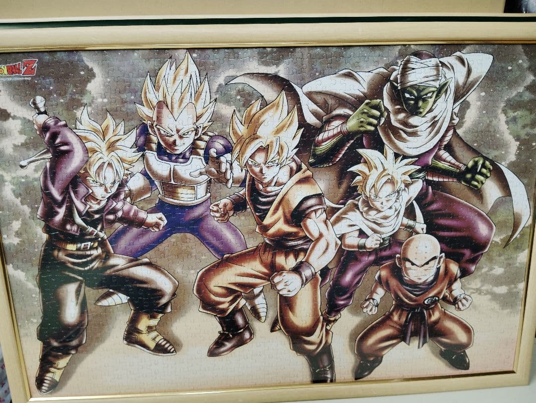 ドラゴンボール　Z ジグソーパズル　悟空　トランクス　額付き　まとめて　セット