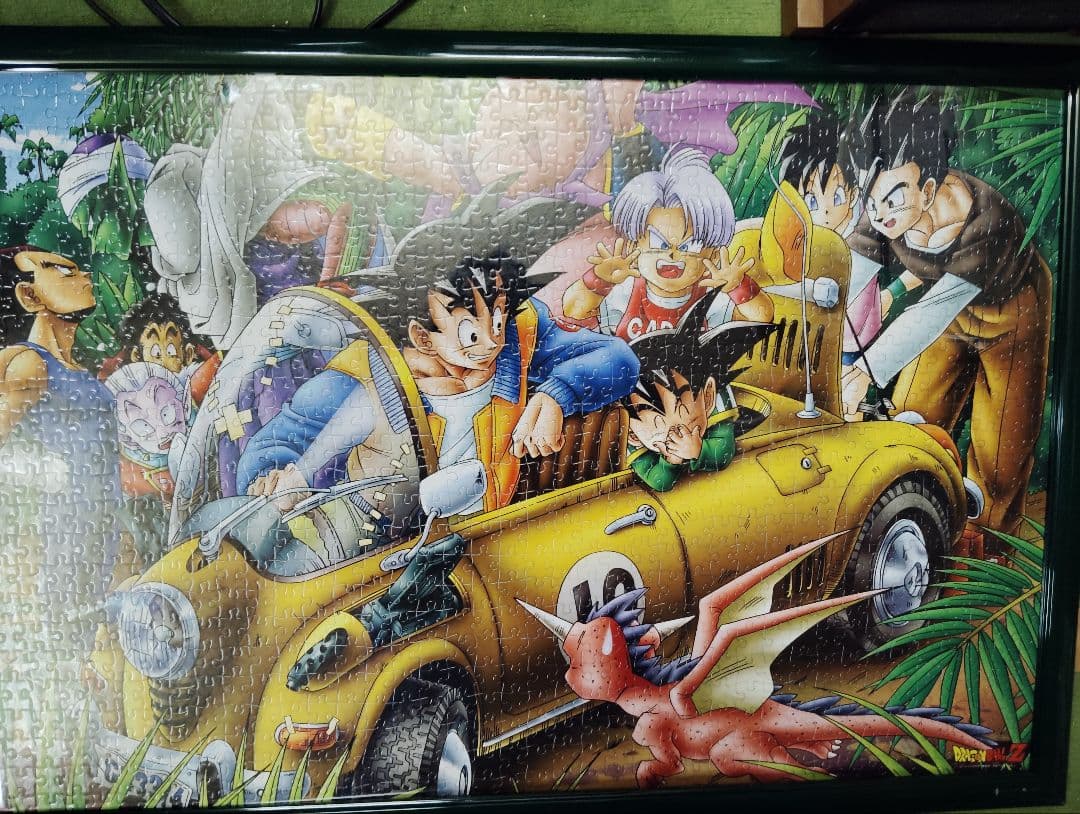 ドラゴンボール　Z ジグソーパズル　悟空　トランクス　額付き　まとめて　セット