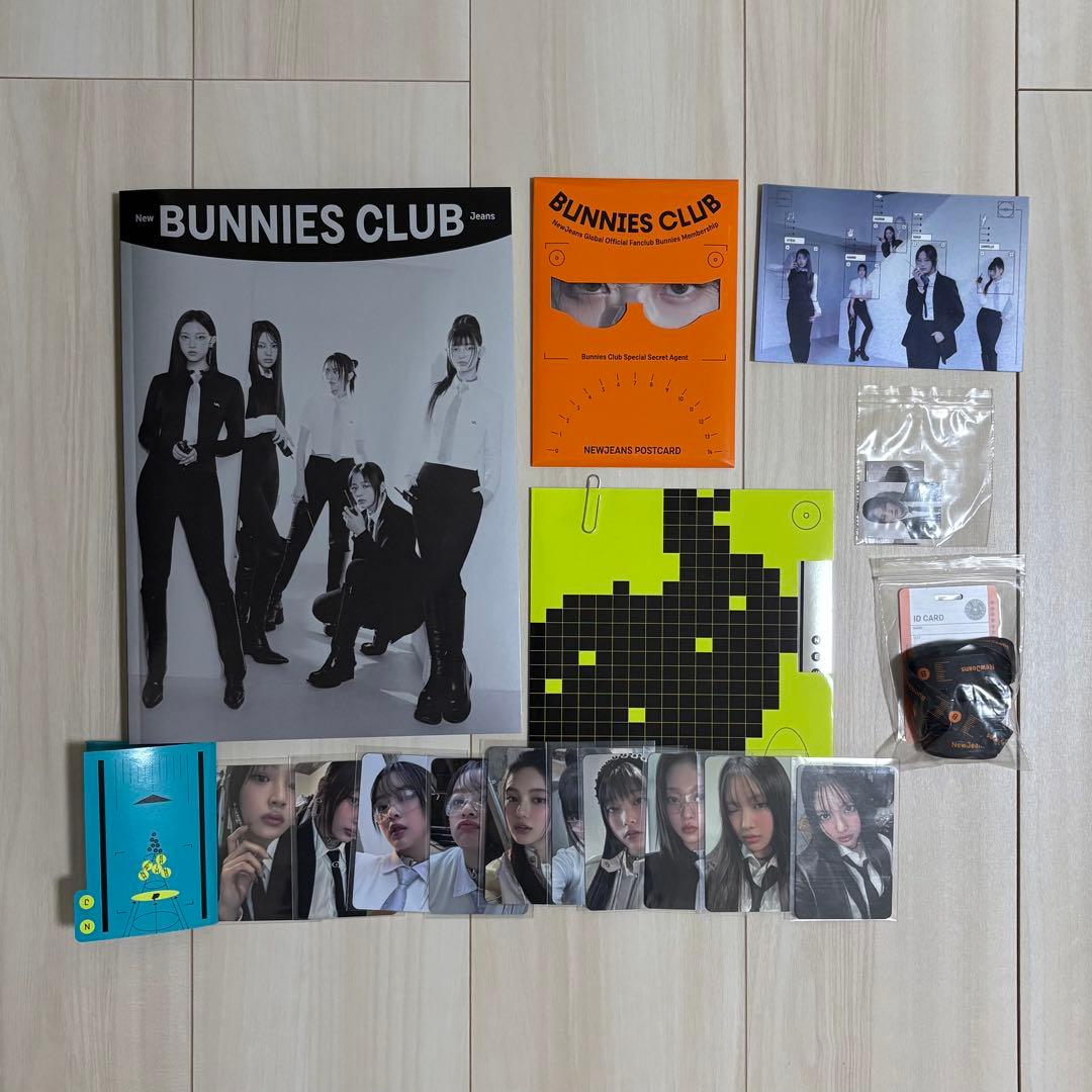 NewJeans BUNNIES CLUB メンバーシップキット その他