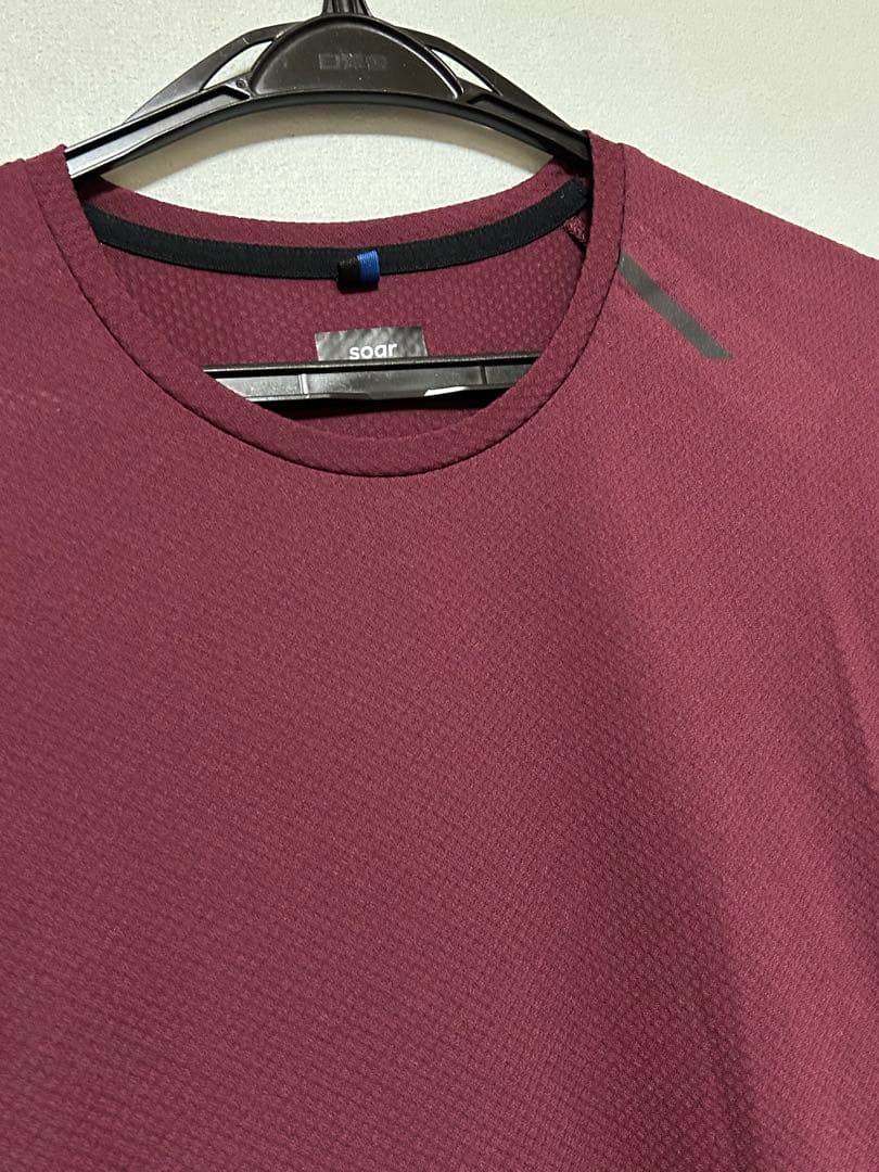 【極美品】 Soar Running メッシュパネル ジャージー Tシャツ M
