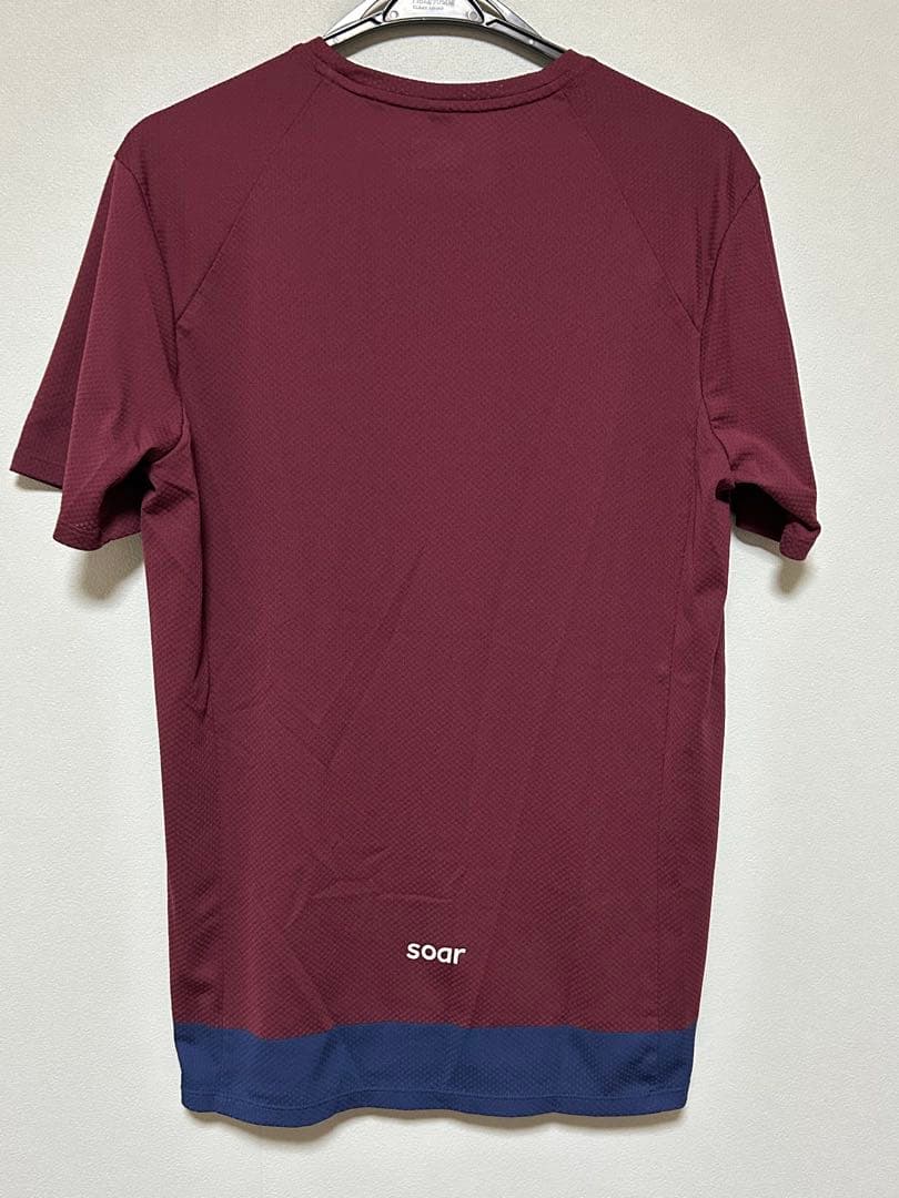 【極美品】 Soar Running メッシュパネル ジャージー Tシャツ M