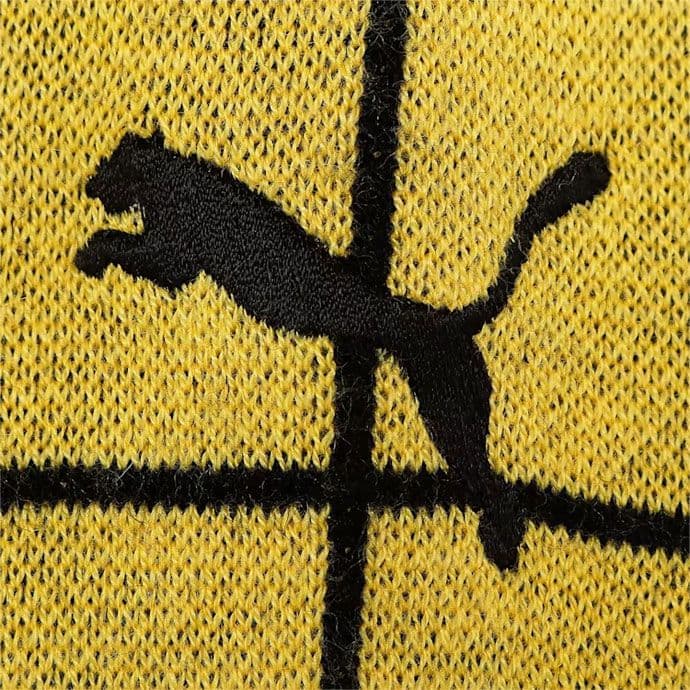 ★新品未使用　PUMA チェック柄 セーター イエロー プーマ