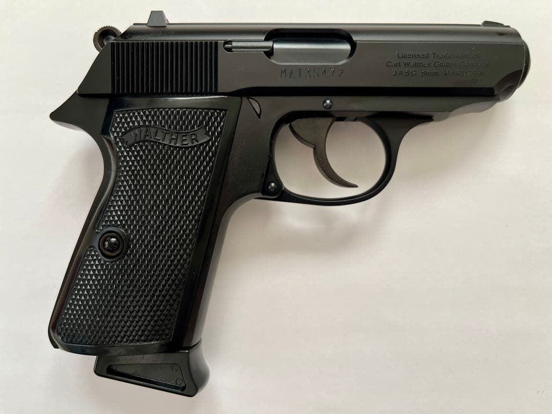 マルゼン ワルサーPPK/S ブラック GBB 美品 ガス漏れ無