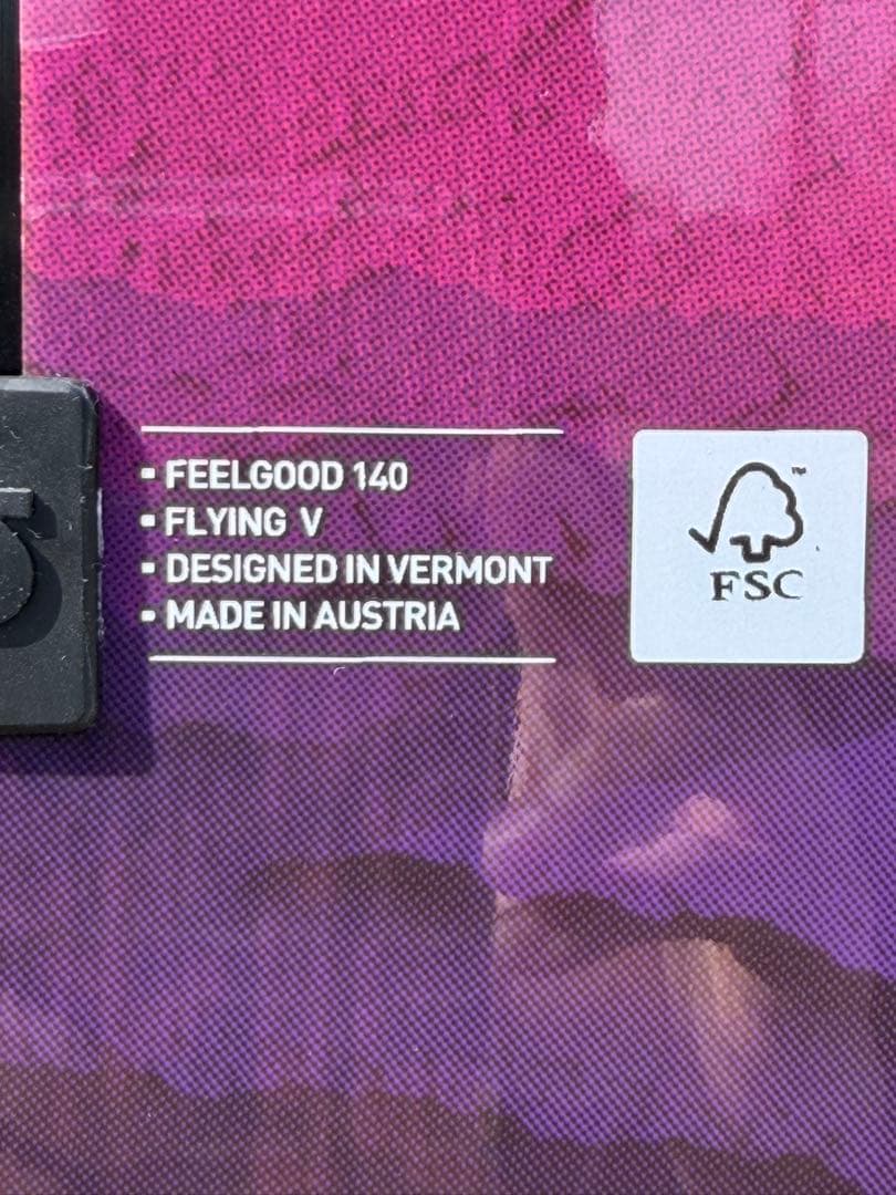 BURTON FEELGOOD Flying V 140cm 使用半日のみ